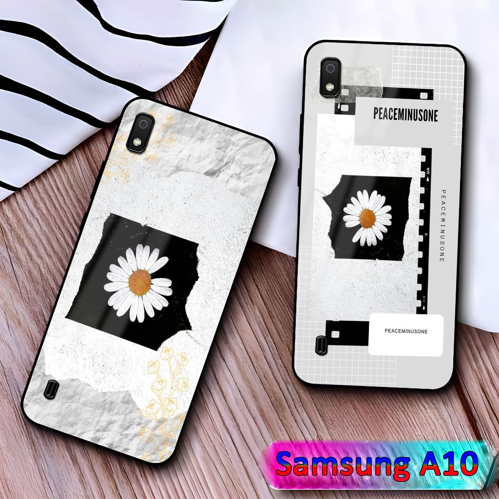 เคส HP Samsung A10 - เคส N1 - [KK Motif No. 32] - Samsung A10 Fashion Softcase - Glossy Hardcase - P