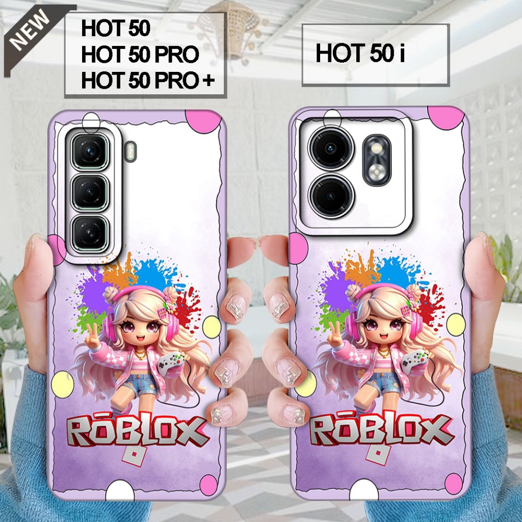 เคส Infinix HOT 50 _Infinix HOT 50 Pro _Infinix HOT 50i _Infinix HOT 50 Pro Plus - เคสซิลิโคน