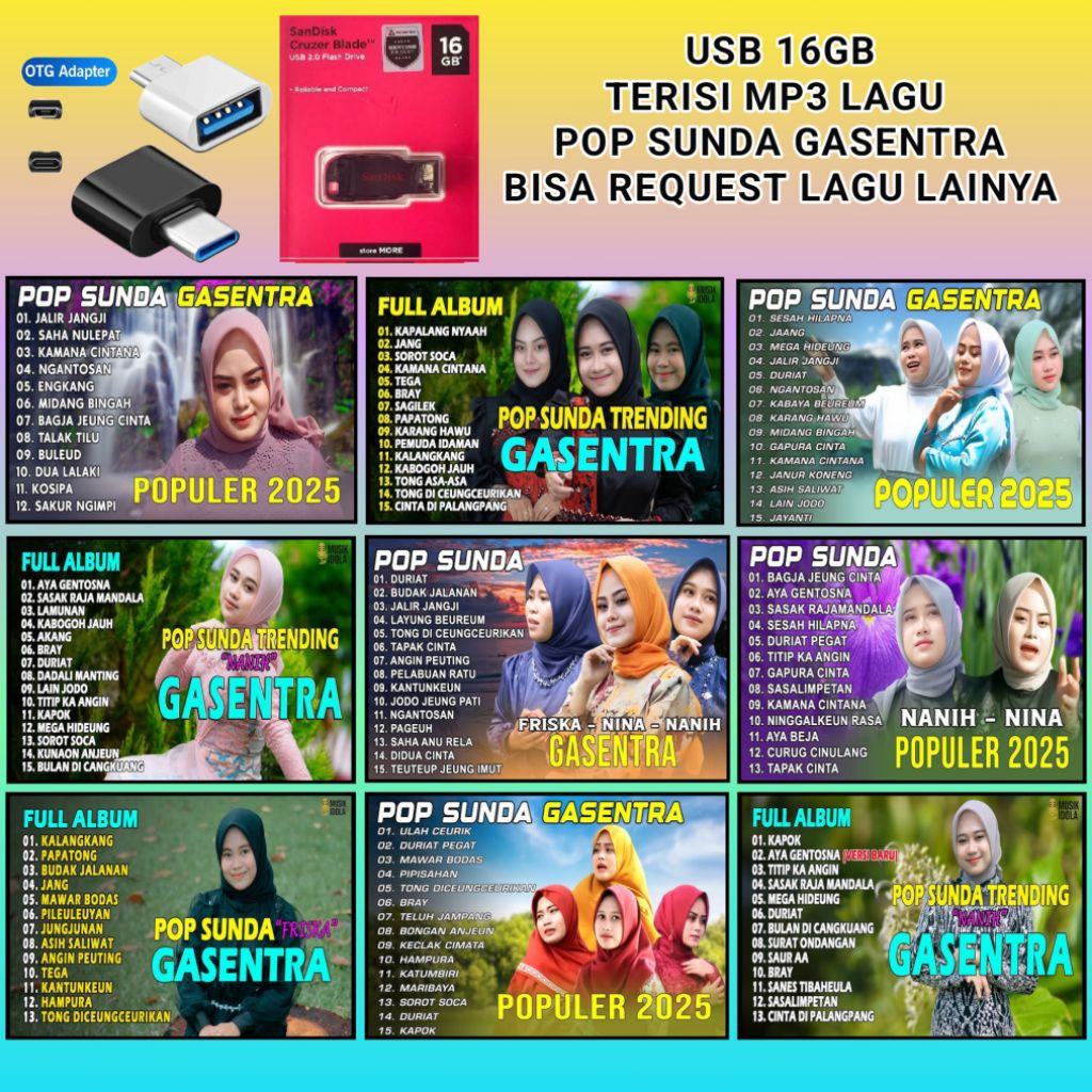 USB FLASHDISK MP3 SUNDANI POP SONGS GASENTA - MP3 LAST SUNDANE POP - MP3 SUNDANE POP SONGS AZMY Z - 