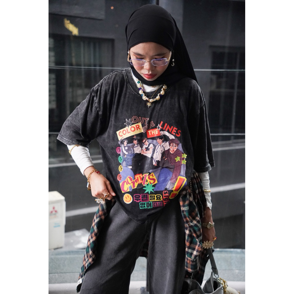 เสื้อยืด CORTIS/ เสื้อยืด OVERSIZE CORTIS