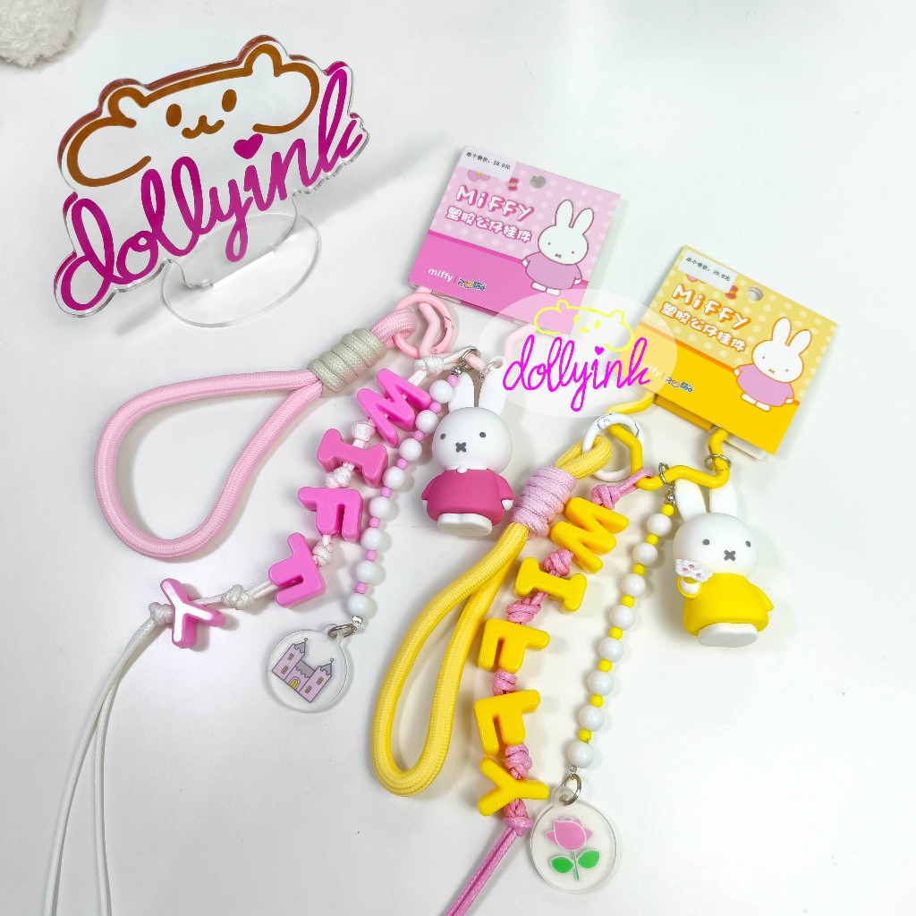GANTUNGAN [READY DOLLYINKACC]Bag Charm Miffy Original Lisence/Bag charm miffy/bag Hanger miffy/miffy