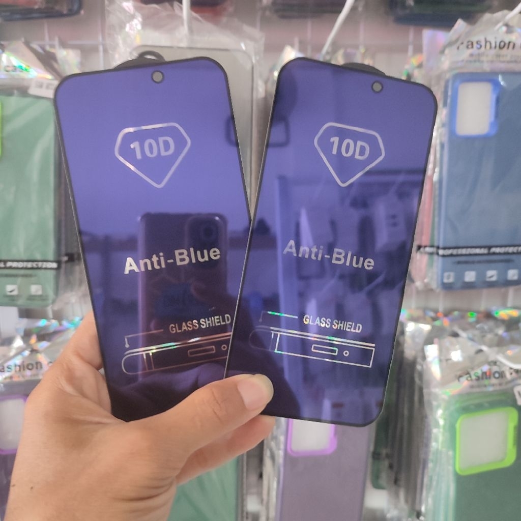 TEMPERED GLASS BLUE LIGHT IPHONE 6 7 8 / IPHONE 6 PLUS 7 PLUS 8LUS
