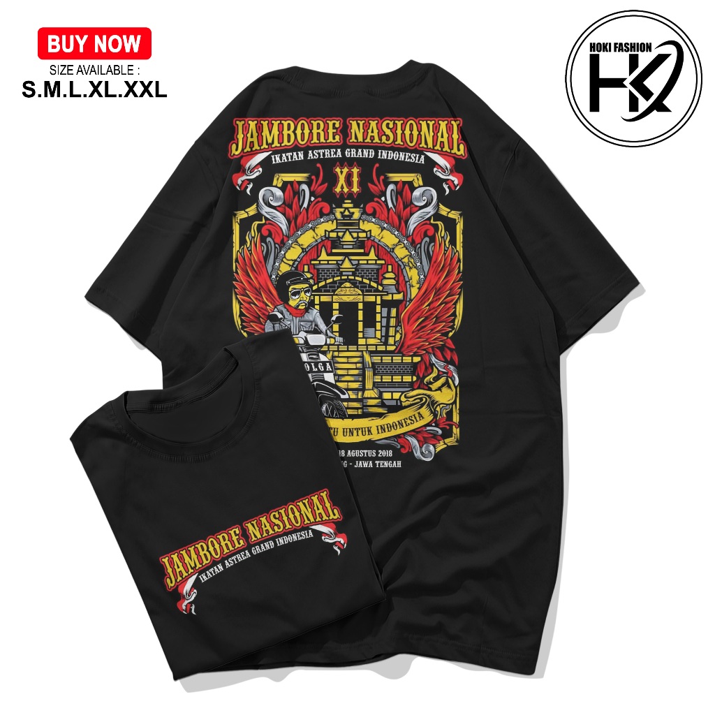 เสื้อยืด Jamboree แห่งชาติ - สมาคมอินโดนีเซีย Astrea Grand - เสื้อยืด Astrea National Jamboree Appar