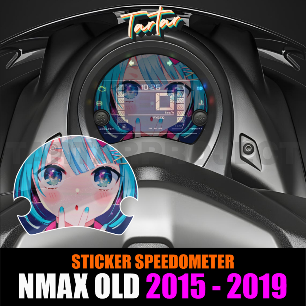 โปร่งใส Anime Nmax 2015 - 2019 Spido / สติ๊กเกอร์เรือนไมล์