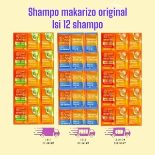 SHAMPO MAKARIZO SACHET 12 SHAMPO SETENGAH RENTENG