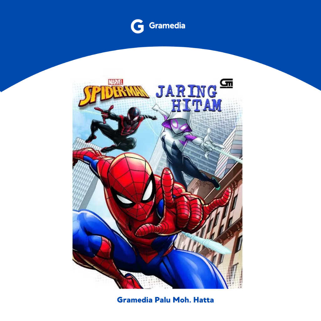 Gramedia Palu - SPIDER-MAN: BLACK NET (SPIDER-MAN: DARK WEBS)