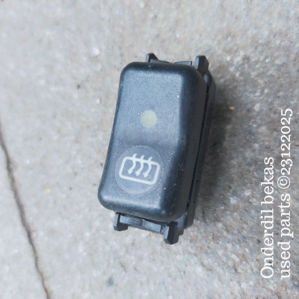 MERCEDES W124 300E 500SL W124 WINDOW DEFROST SWITCH OEM 1298207410