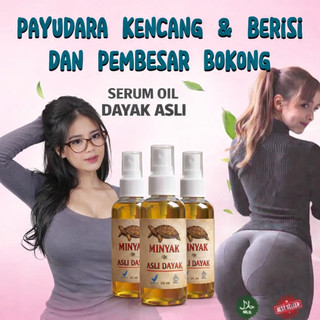 Serum Oil Asli Dayak Pembesar Payudara Alami Beli 2 Gratis 1 Bisa COD