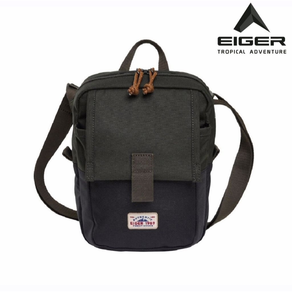 EIGER1989 WANDERDRIFT 3.1 POUCH 1A โลโก้ใหม่ [ต้นฉบับ] กระเป๋าสะพายข้าง. กระเป๋า. ไม่จํากัดเพศ