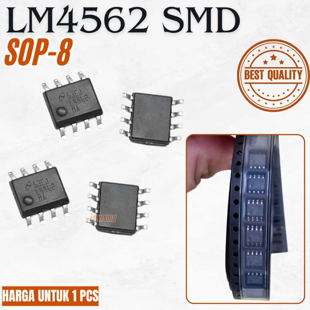 IC SMD SOP 8 LM4562MA LM4562 LM4562MAX เดิม L 4562