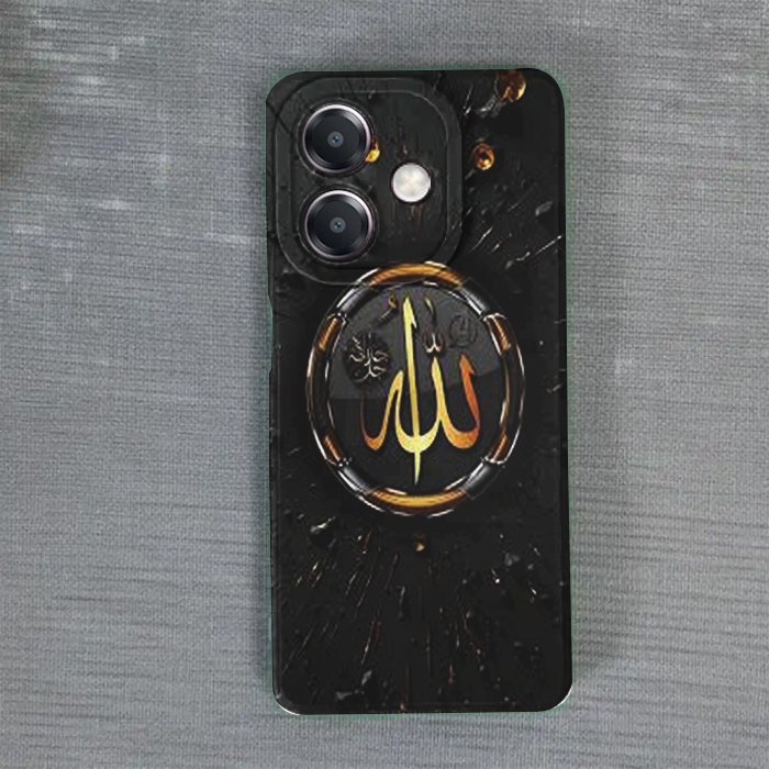 HP BNR 04 - CALLIGRAPHY MOTIF CELLPHONE CASE สําหรับ OPPO A5I A5X A3X LATEST 2026 SILICON CELLPHONE 