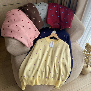 Hava PolkaLove Blouse - Atasan Wanita Bahan Rajut Premium Terkini