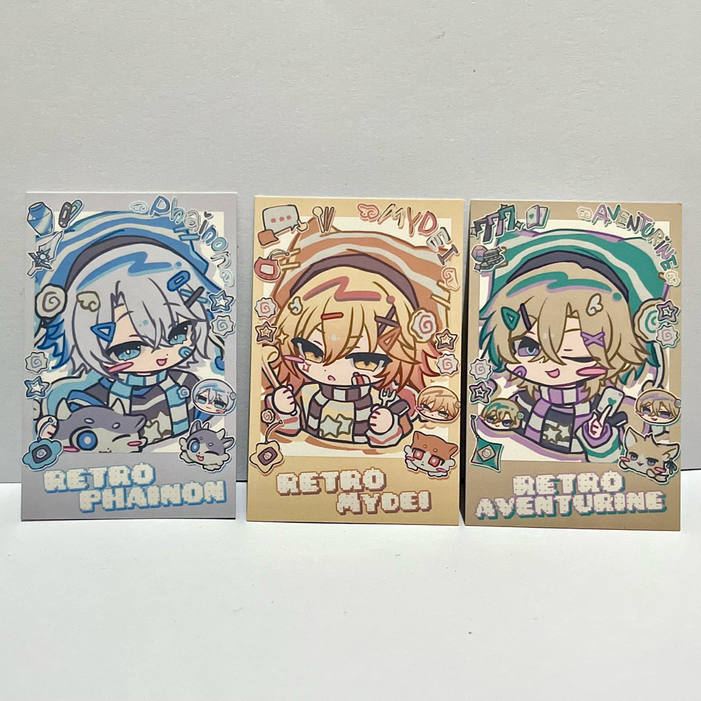 Photocard hsr fanmerch เกาหลี aven mydei phainon