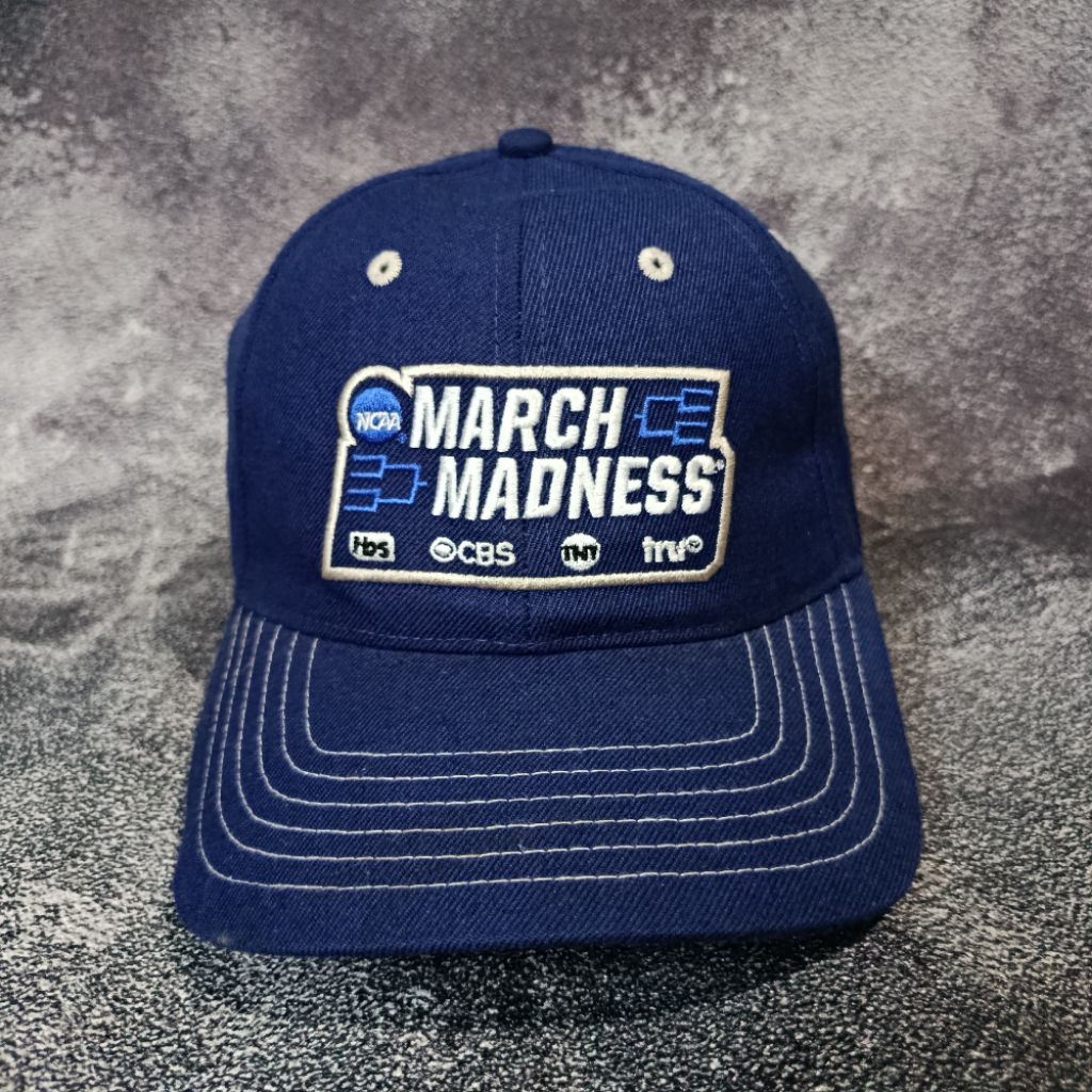 Digidegu March Madness CBS SPORTS หมวกปักโลโก้สีน้ําเงิน