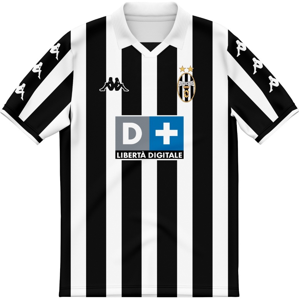 Juventus 1999/2000 Vintage Dryfit Premium Full Printing Jersey xs-4xlL มีสไตล์