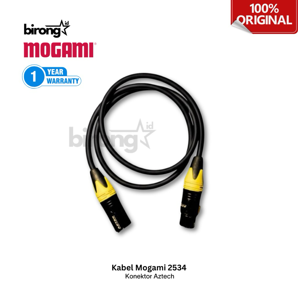 Mogami 2534 XLR ชายหญิง 3 Pin Mogami สายไมค์ Original Japan AZTECH Connector