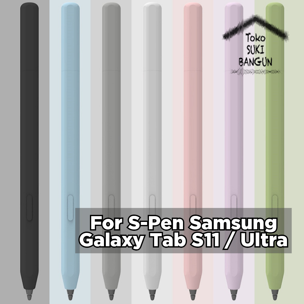 เคสสําหรับ S Pen Samsung Galaxy Tab S11 / S11 Ultra PASTEL Stylus Casing Silicone Cover Protector