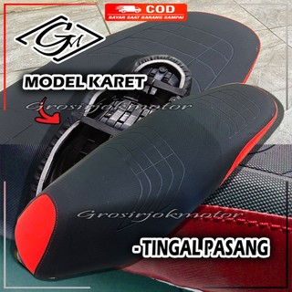 KULIT EMBOS TANDUK / PRIMA JAHIT-VARIO SCOOPY-FINO-JUPITER-VEGA-BEAT-KHARISMA-SUPRA-SARUNG JOK MOTOR