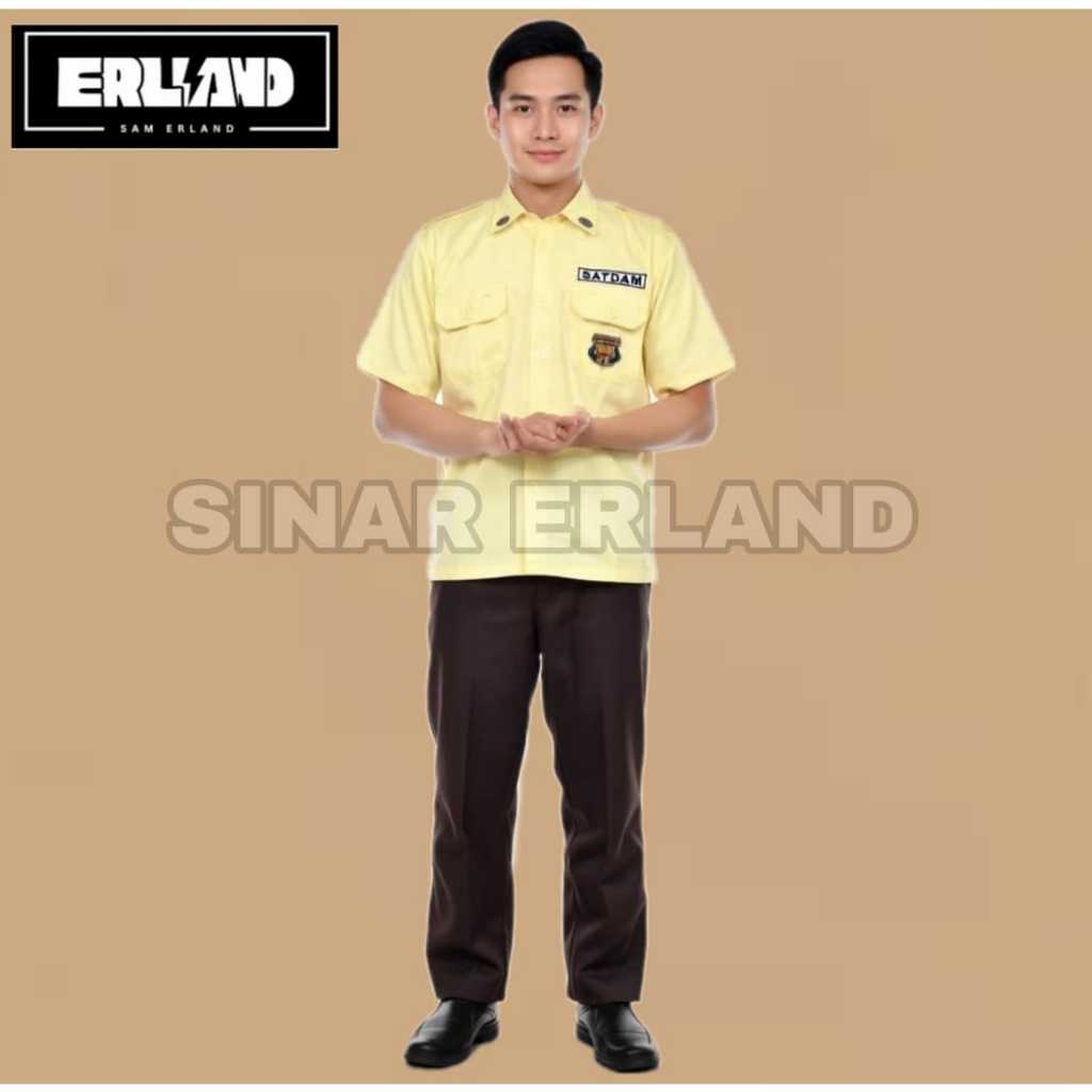 KI9NG ERLAND - PDH PDL SATPAM UNIFORM ฟรี EMBROIDERY ATTRIBUTES 04