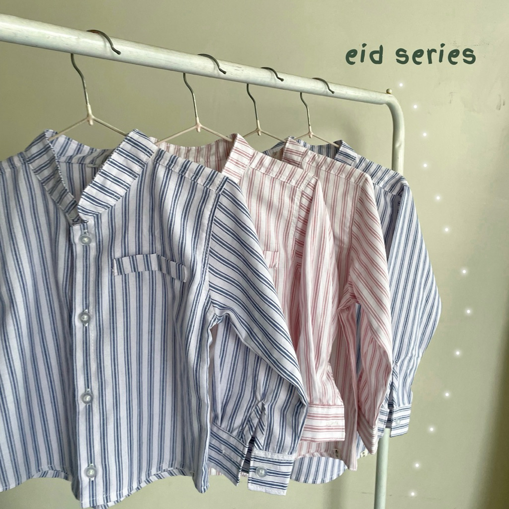 KEMEJA RYUGA - zayn trip eid series เสื้อเชิ้ตเด็กชาย shanghai คอปกแขนยาว
