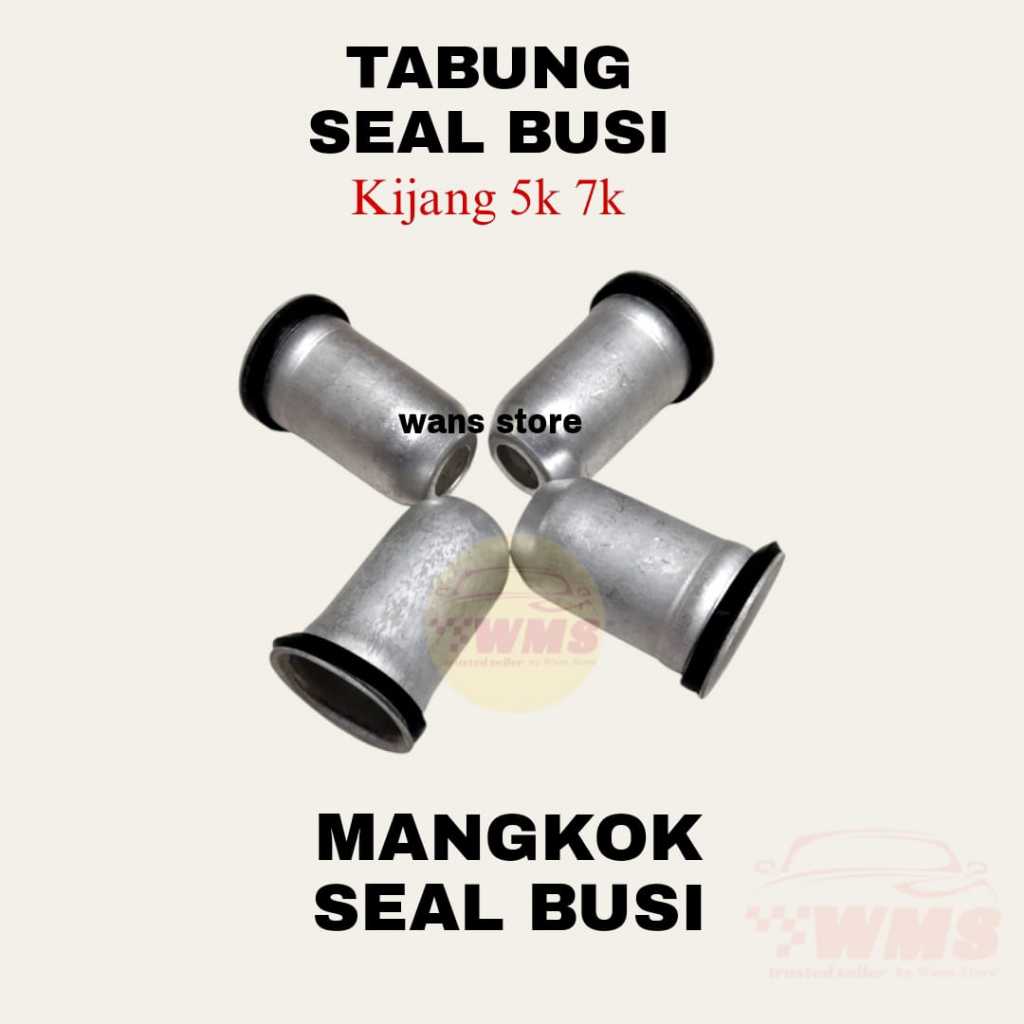 SPARK PLUG TUBE และ ORING BOWL SPARK PLUG TUBE SEAL TOYOTA KIJANG 5K 7K 4K