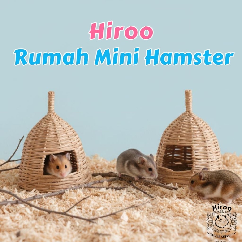 ASTHETIC MINI HAMSTER HOUSE