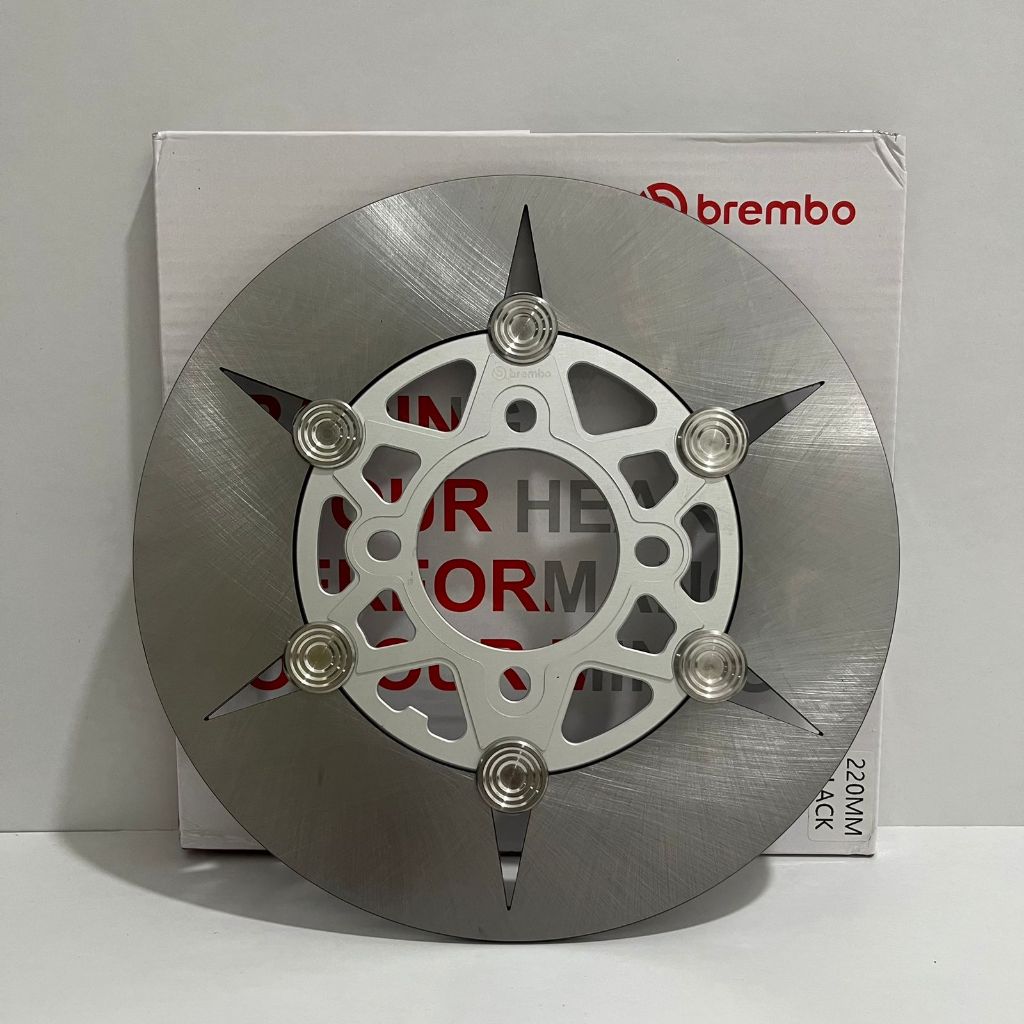 DISC Brembo รุ่น 8.1 Racing Parts 6164-N221 ROTOR HQ-36 Universal 220mm และ 260mm BUTA CNC ปุ่มลอยสแตนเลส Spib Bracket Mio Smile Soul J Xeon Nouvo F1ZR MX เก่า New J J J J J J J J J J J J J J Jupiter Z Old FI Beat Scoopy Genio Vario 110 125 150 160 4 หลุม - รูปที่ 4