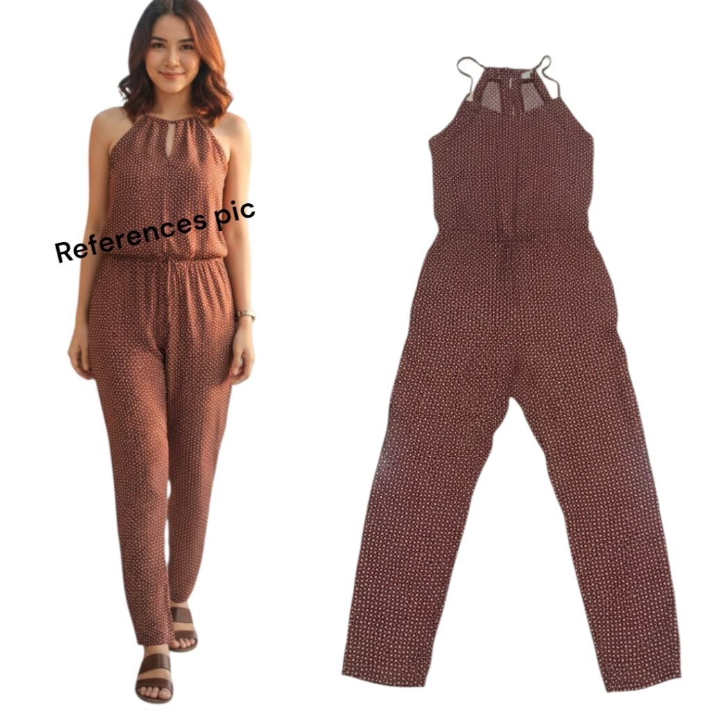 จั๊มสูทคล้องคอชายหาด LFT