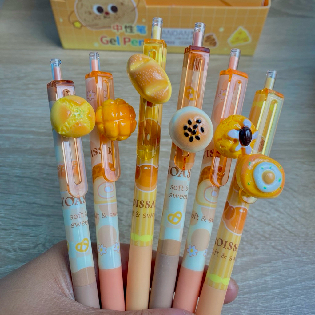 ปากกา Jiandan 1502-0081 Hard Baguette / Bread Cute Mix