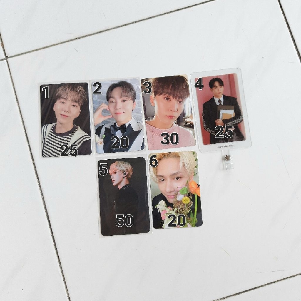 Seventeen photocard seungkwan jun dk