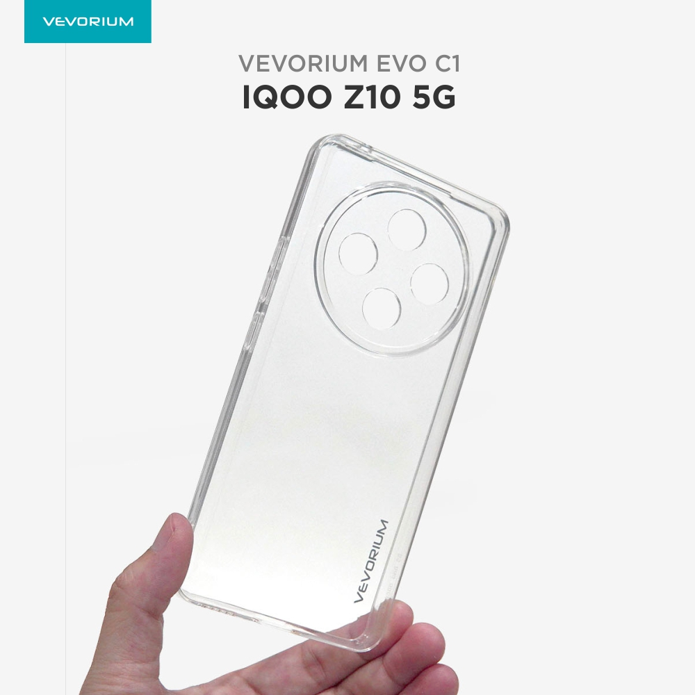 VEVORIUM EVO C1 IQOO Z10 5G | เคสใสนิ่มใสใสใส