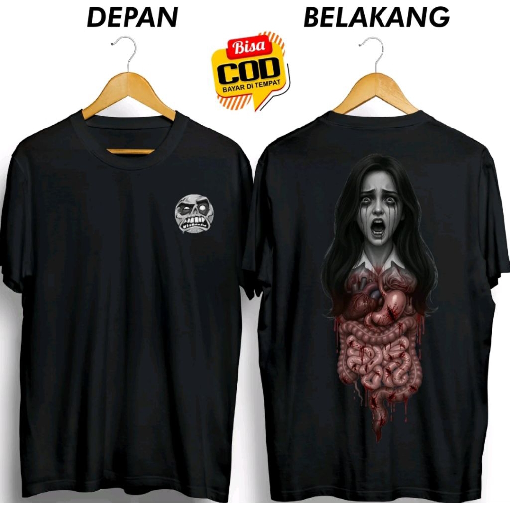 เสื้อยืด KUYANG VIRAL GHOST DISTRO