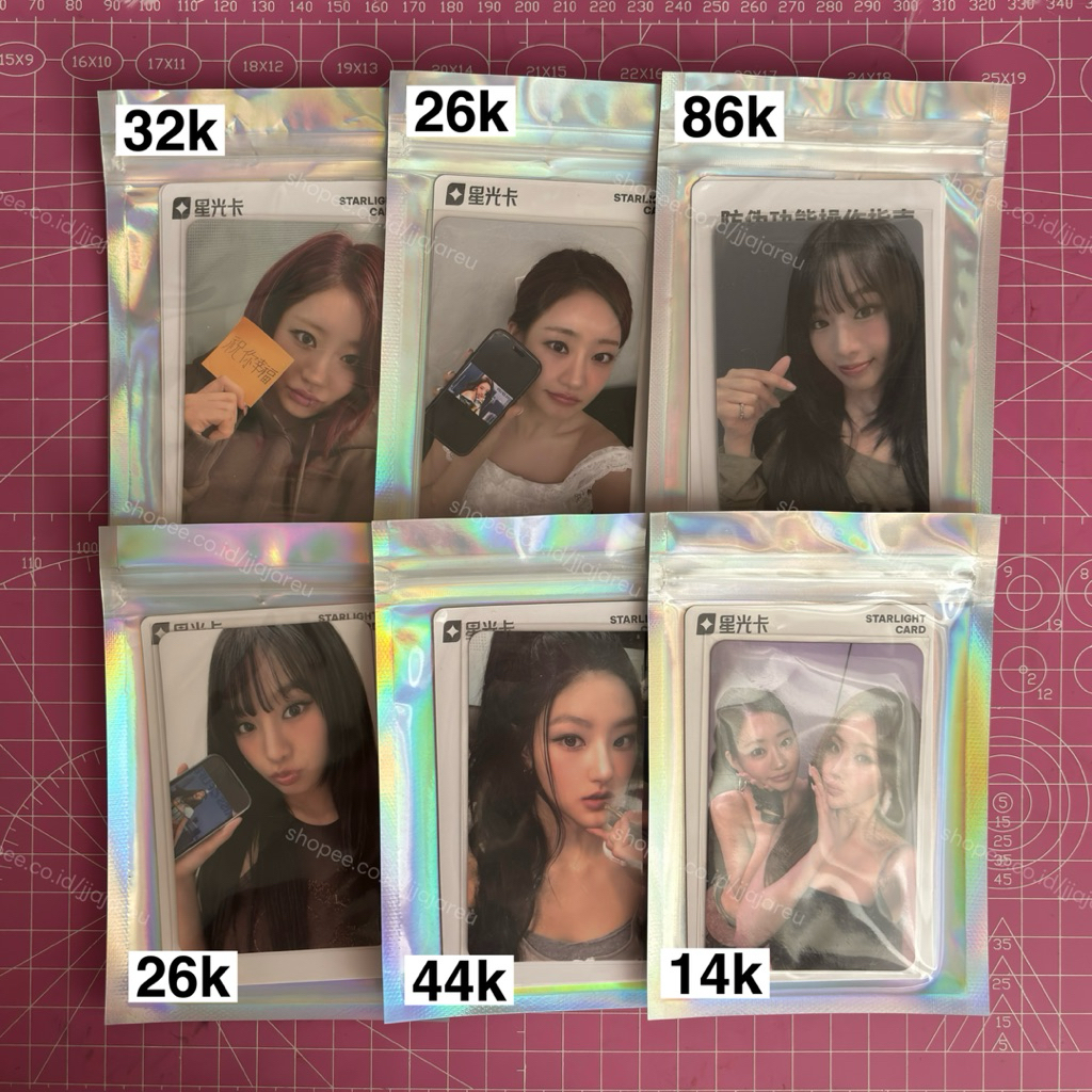 PC POCA PHOTOCARD อย่างเป็นทางการ KISS OF LIFE KIOF QQ 224 JULIE NATTY HANEUL UNIT