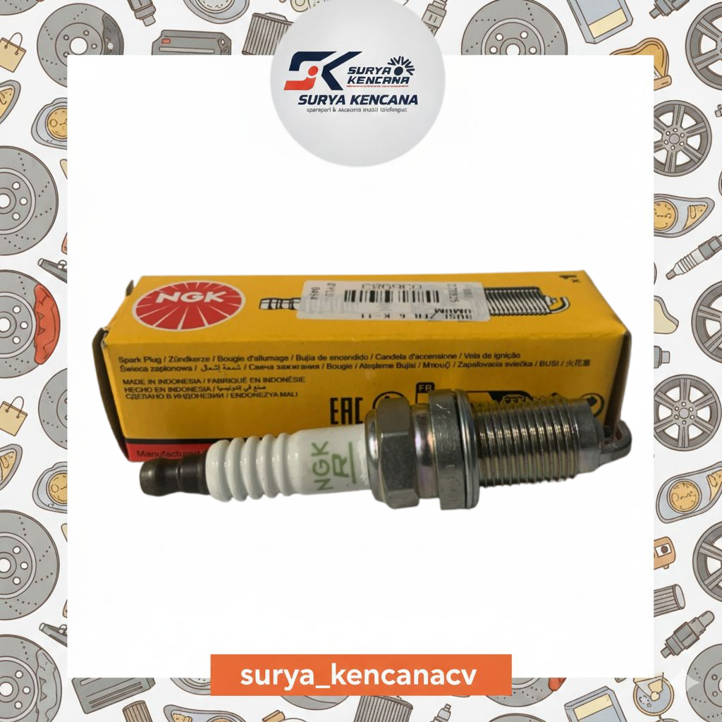 ZFR 6 K-11 SPARK PLUG GENERAL ORIGINAL NGK 12290-PNE-1030 @1PC 036983