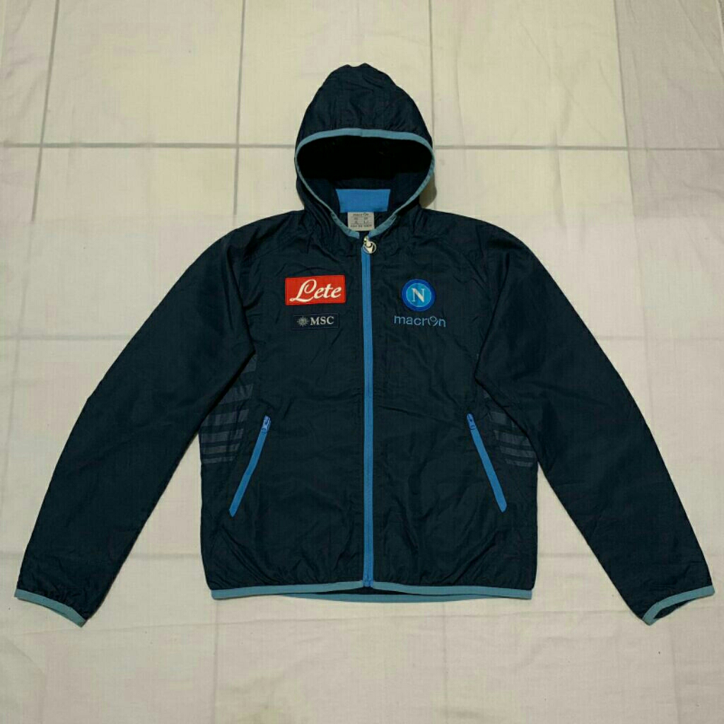 เสื้อแจ็คเก็ต MACRON SSC NAPOLI KIDS