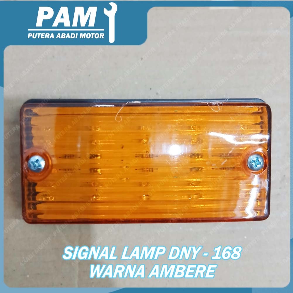 ไฟกล่อง Led / ไฟหมุนเวียนรถบรรทุก Ambere, สีฟ้า, สีขาว DNY 168 (OSA)ff
