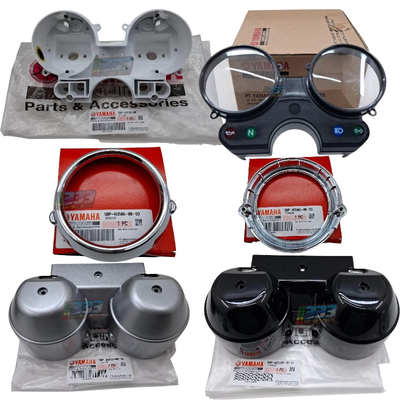 ฝาครอบเรือนไมล์ล่าง chrome แหวนฝาครอบ Speedometer Micla เสริม rx king ใหม่ 3KA-H353G-10 5BP-H3579-10