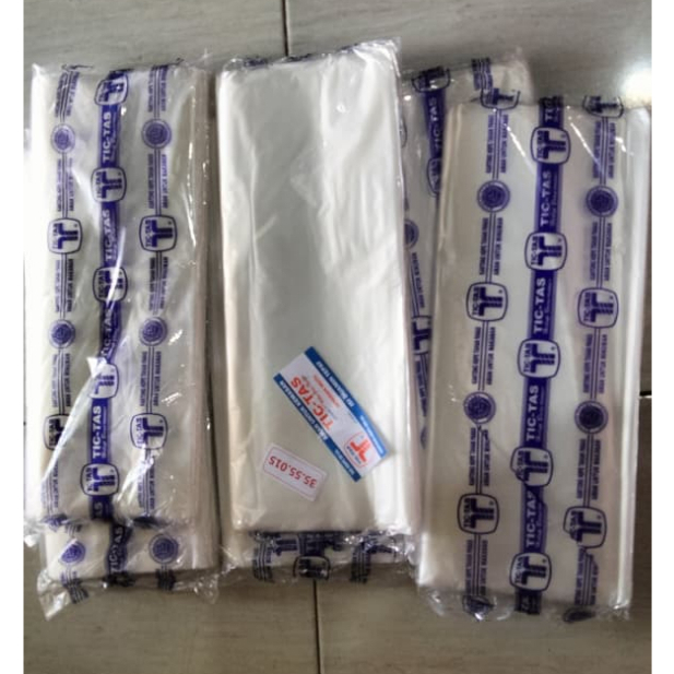 ถุงพลาสติก HDPE UK 35X55