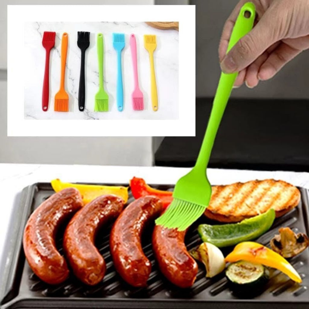 ASHIKA JUMBO BBQ HEAT-RESISTANT SILICONE BRUSH