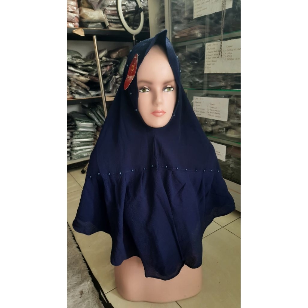 HIJAB MODEL 3 พร้อมดอกไม้ MOTIF เท่านั้น 15 RB FIVE BELAS THOUSAND