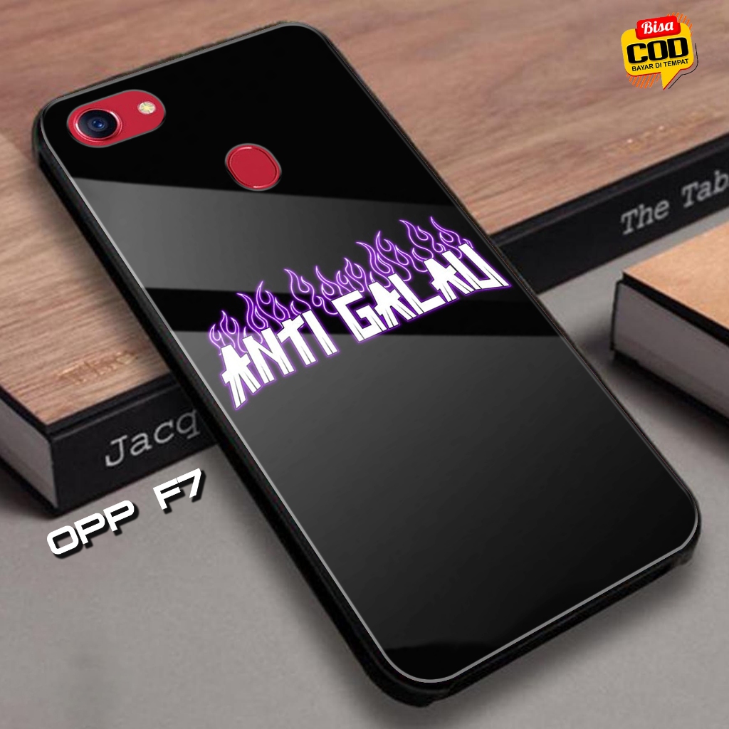 เคส HP OPPO F7 - STORE CASE (BLACK BACKGROUND) - 2D Premium Glossy - Glossy Softcase - Phone Case - 