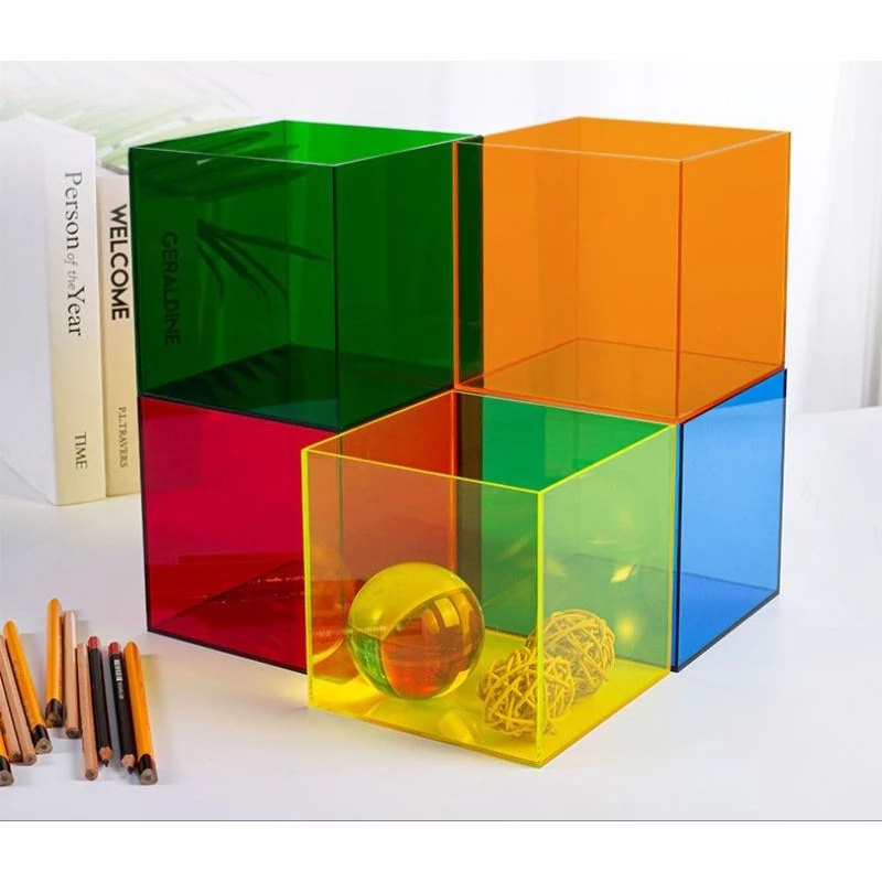 ACRYLIC BOX / ACRYLIC BOX / MULTIPURPOSE BOX / COLORFUL BOX / GIFT BOX