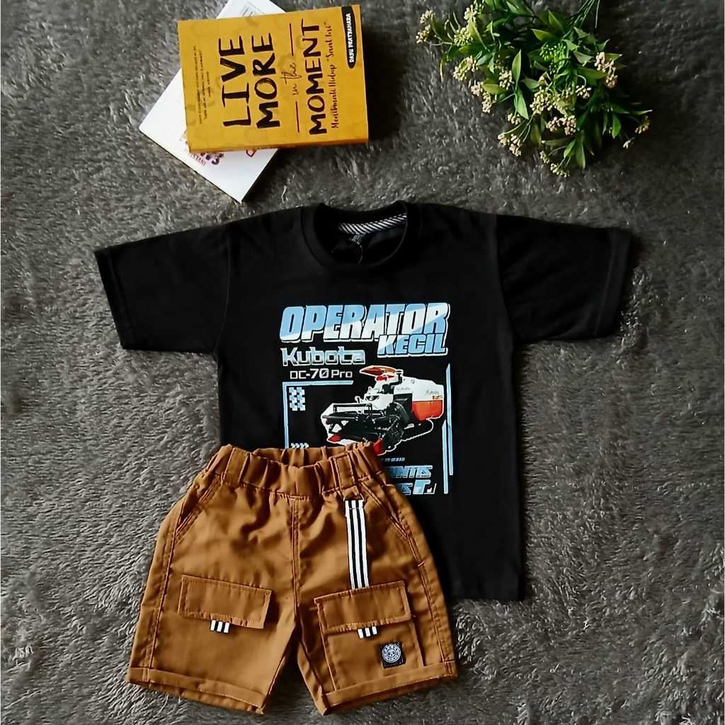 Yanmar kubota bimo ชุดเสื้อผ้ารวมสําหรับเด็ก