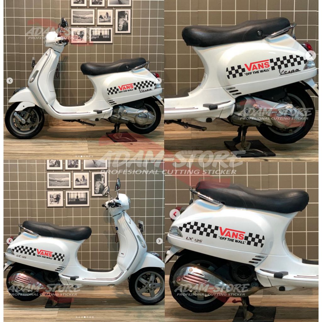 Vespa LX 125 i-get Striping Sticker // Vespa S 125 Sticker / Vespa S 125 Motorcycle Sticker - VL71