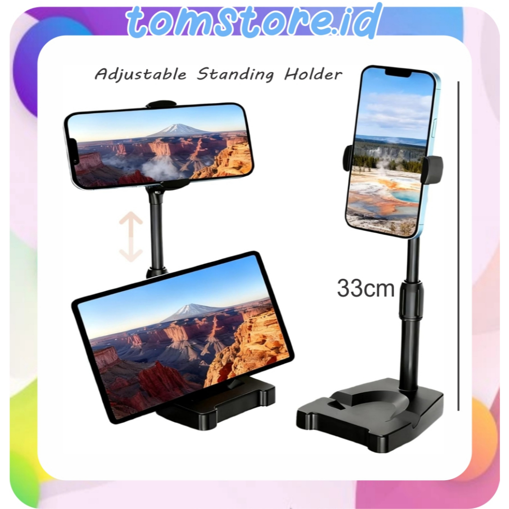 TOMSTORE 2-IN-1 HP STANDING HOLDER HP / TABLET HANDLE IN THE TABLE R1445