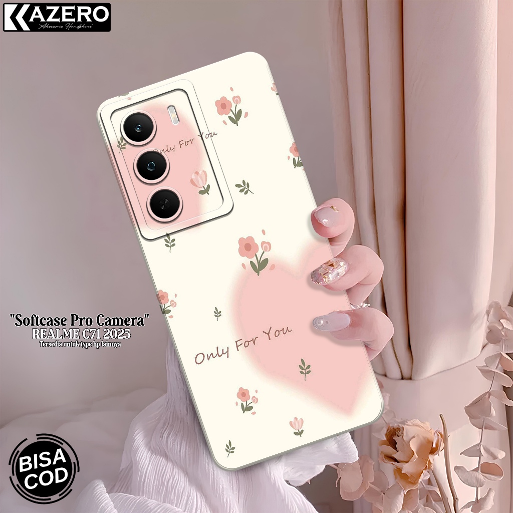 HP ล่าสุด REALME C71 2025 Softcase - Fashion Case Aesthetic - REALME C71 2025 Case - เคส REALME C71 