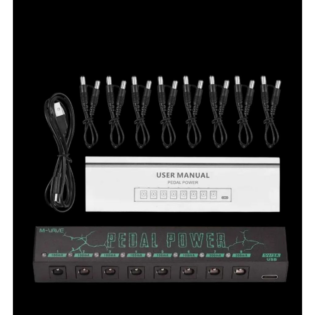 MVAVE M-VAVE M VAVE PEDAL POWER 8- ได้รับการรับรอง GUITAR PEDAL POWER SUPPLY Net