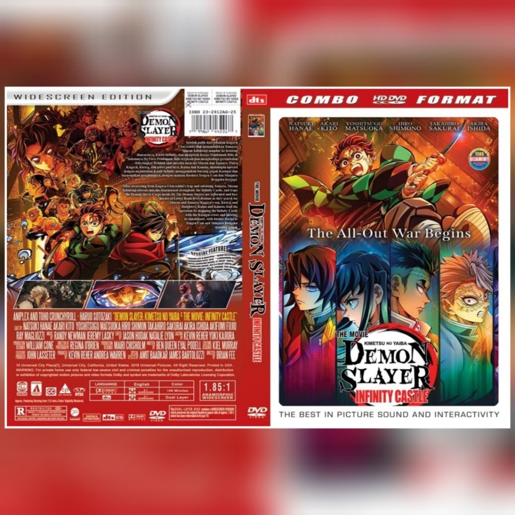 DEMON SLAYER INFINITY CASTLE ฟิล์มแอนิเมชั่น - 2025 - HD