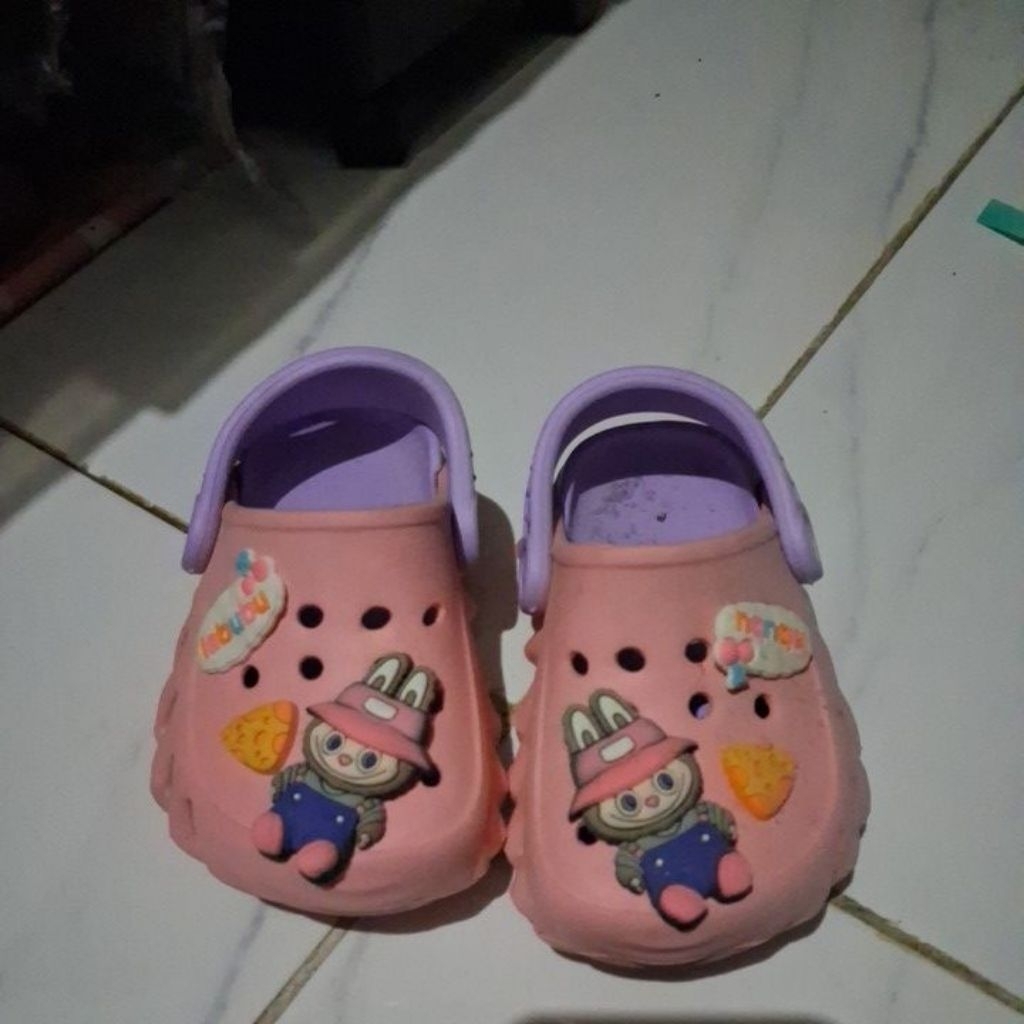 Pl like รองเท้าแตะยางสําหรับเด็กรุ่นใหม่ ไซส์ 22/23