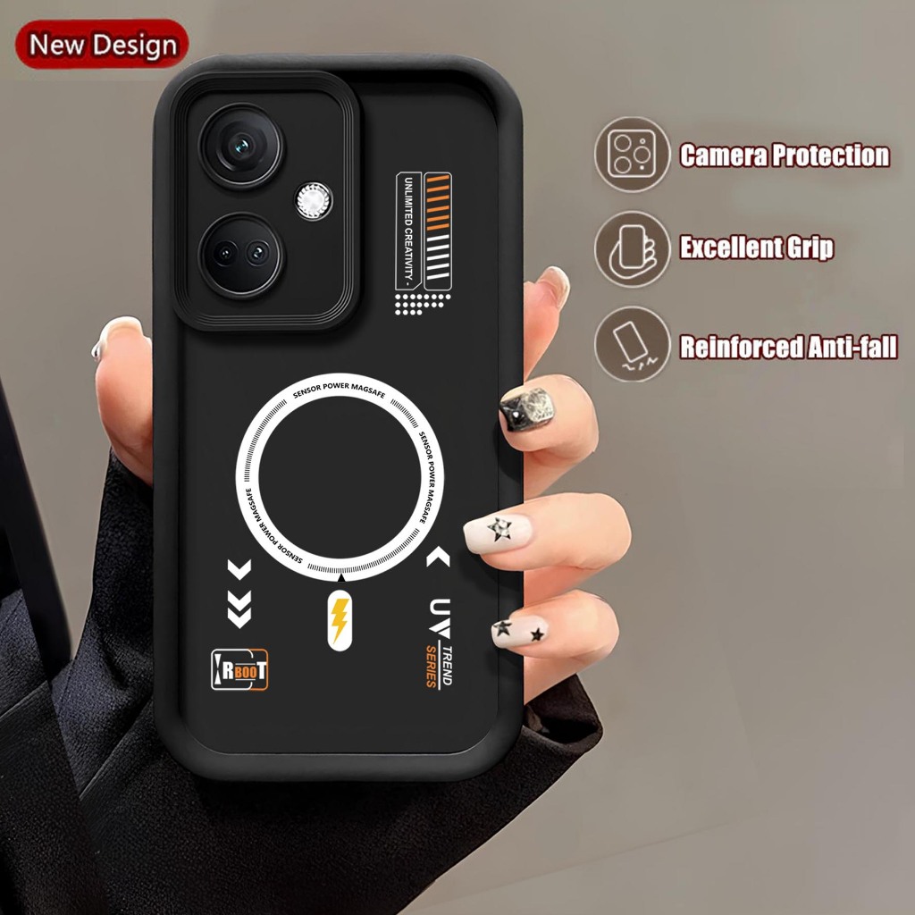 HP Oppo A3x Rubber Softcase - Oppo A3x Embossed Case - Oppo A3x Casing - เคสโทรศัพท์ Oppo A3x - Oppo